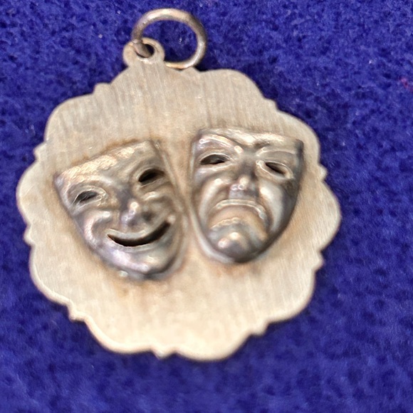 Jewelry - Vintage Sterling Silver Mardi Gras Charm